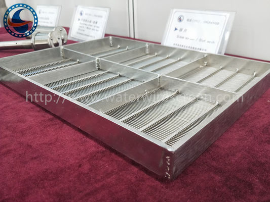 1.0mm Slot Pulp And Paper Mills Wedge Wire Panels