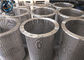 Welded Wedge Wire Filter For Chemical / Environmental Protection Industry