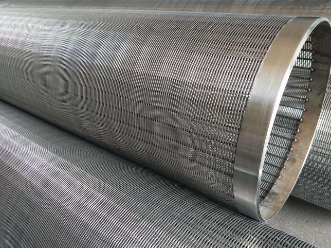 Continuous Slot Opening Wire Wrapped Screen With High Abreaction Resistance