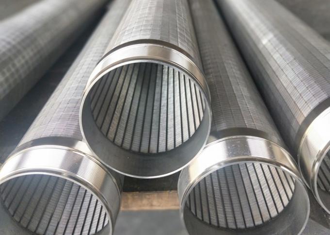 Anti Aging Water Wire Screen , High Filtration Accuracy Johnson Screen Pipe 0