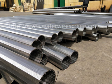 316L 304 321 Stainless Steel Slot Tube For Water Filtration