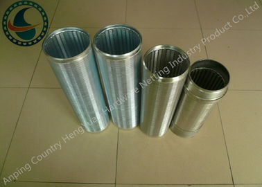 Johnson Type 200Bar Wire Wrapped Screen Pipe For Waste Water Treatment System