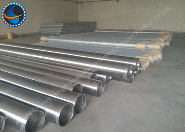 Non Clogging Johnson Wire Screen Low Carbon Galvanized Steel / Stainless Steel Made