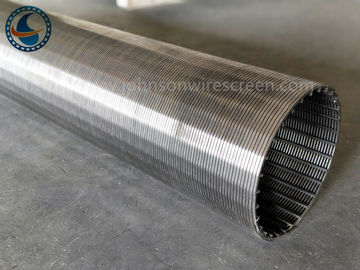 Abrasion Resistant Johnson Wedge Wire Screens For Water Treatment System