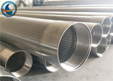 Stainless Steel Johnson V Wire Screen With Male / Female Threaded Couplings