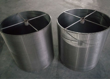 Reverse Profile V Wire Screen / Wedge Wire Screen For Petroleum Industry