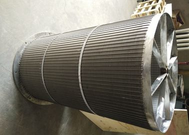 Corrosion Resistant Rotary Screen Drum For Sewage / Wastewater Treatment