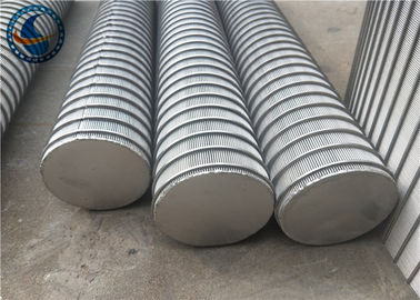 Stainless Steel 304 Reverse Wedge Wire Screen With Blind Plate Ends