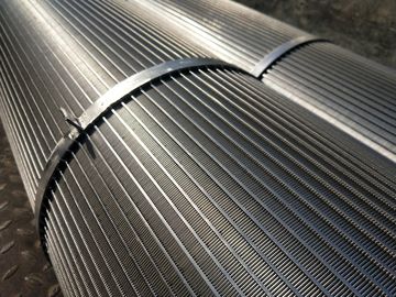 High Mechanical Strength Reverse Wedge Wire Screen Pipe With Reinforcing Rib