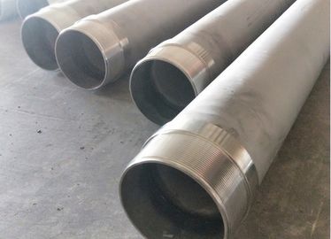 Stainless Steel Seamless Casing Pipe With Male / Female Threaded End