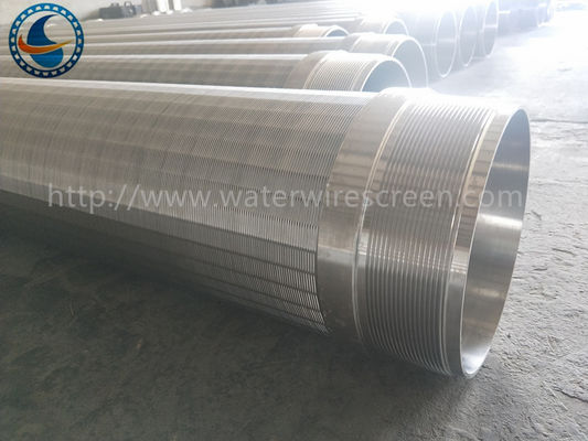 Stainless Steel 304 8-5/8" Diameter Small Wire Water Wire Screen Tube