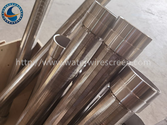 6-5/8" Diameter Profile ISO Johnson Wire Screen With 0.04" Gap