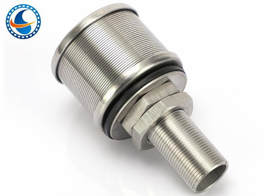 Ss316l 1.5m3/H Flow Wedge Wire Screen Nozzle For Water Treatment