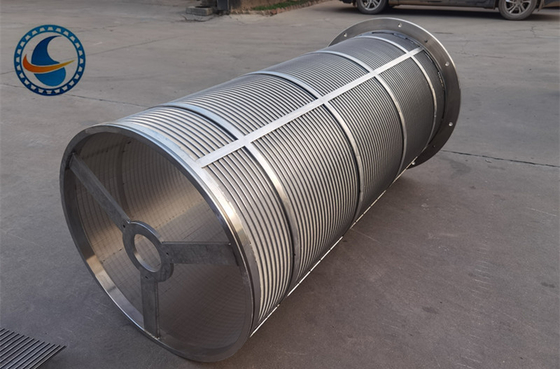 Wastewater Wedge Wire Screen Filter For Environmental Protection