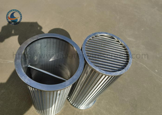 SS 316 Slot 40 Wedge Wire Screen Filter Johnson Type