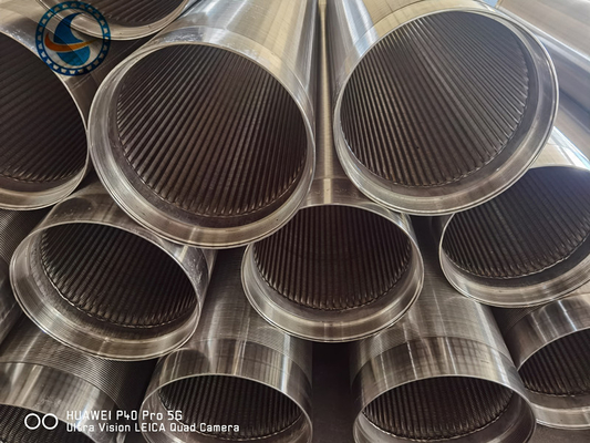 SS304 Rod Based Johnson Type Well Screen 70 Bar Collapse Strength