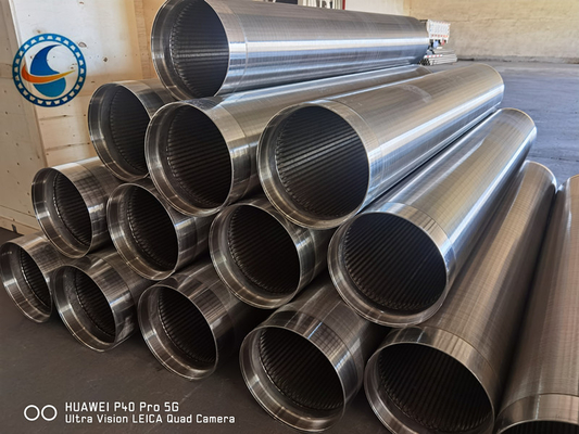 SS304 Rod Based Johnson Type Well Screen 70 Bar Collapse Strength