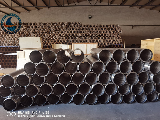 SS304 Rod Based Johnson Type Well Screen 70 Bar Collapse Strength