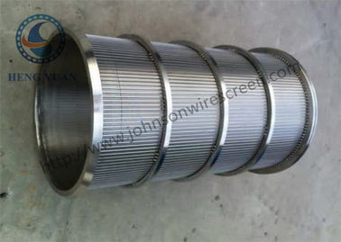 Heavy Duty Centrifuge Drum Screen Filter For Solid Liquid Separation