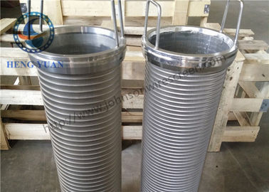 High Temperature Resistant Rotary Drum Screen Economical For Centrifuge Industry