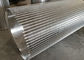 304 Stainless Steel Johnson Screen Filter , Water Treatment Wire Mesh Drum
