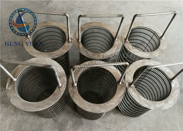 Special Specification Rotary Screen Drum Wedge Wire Slot Screen FIter For Dewatering Systems