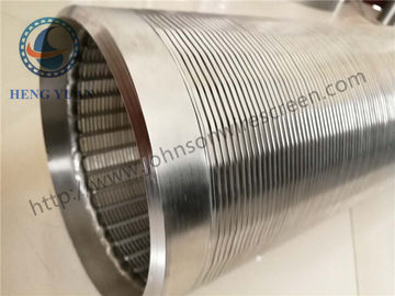 Heat Resistant Water Wire Screen With Welded Rings End Connection