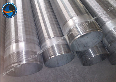 Point Welding Johnson Vee Wire Screen Wear Resistant With Sealing Bottom