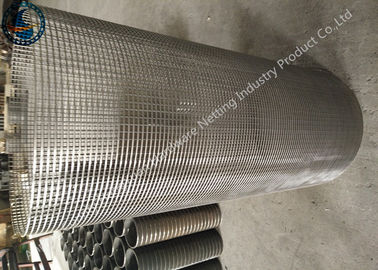 SS Wedge Wire Screen Pipe Non Clogging For Liquid / Gas / Solid Filtration