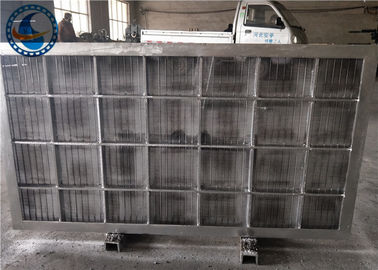 Anti Aging Wedge Wire Screen Panels , Stainless Steel 304 Johnson Screen Mesh