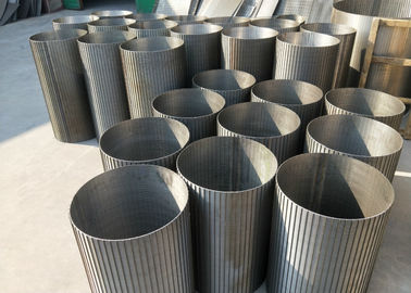 Stainless Steel Wedge Wire Screen Anti Corrosion