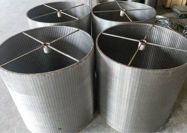 Stainless Steel Wedge Wire Screen Anti Corrosion