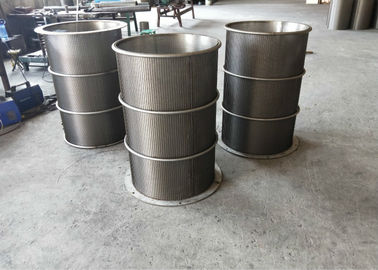 Inner Diameter 1250mm Wire Mesh Drum Full Welded For Waste Water