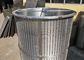 304 Stainless Steel Wire Cylinder Basket , Anti Clogging Rotating Drum Screen