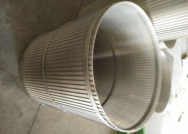 Corrosion Resistant Rotary Screen Drum For Waste Dehydration Treatment
