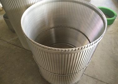 Corrosion Resistant Rotary Screen Drum For Waste Dehydration Treatment