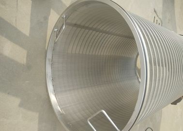 Professional Rotary Drum Screen , Heat Resistant Wire Strainer Basket