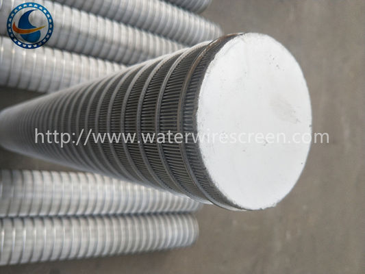 Stainless Steel 304 Reverse Wedge Wire Screen With Blind Plate Ends