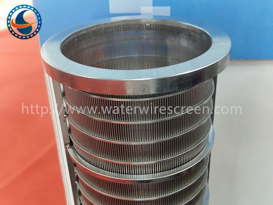 Ss Internal Axial Wire 316L ID85mm Wedge Wire Screen Pipe