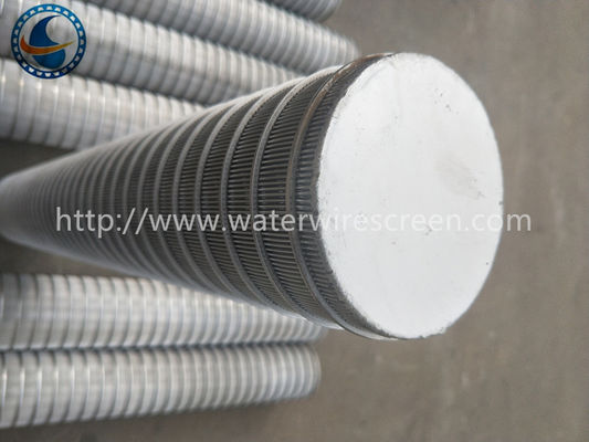 CE ID100mm Ss Reverse Wedge Wire Screen With Blind Plate Ends