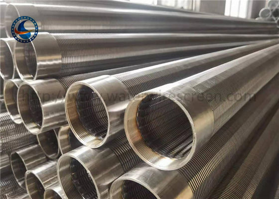 Filter Mesh Stainless Steel Wire Johnson Wedge Wire Screen Pipe