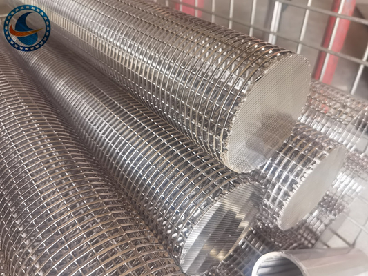 Duplex Steel 2507 Continuous Slot Wedge Wire Pipe