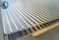 100mm Slot Wedge Wire Screen Panels Stainless Steel Customized