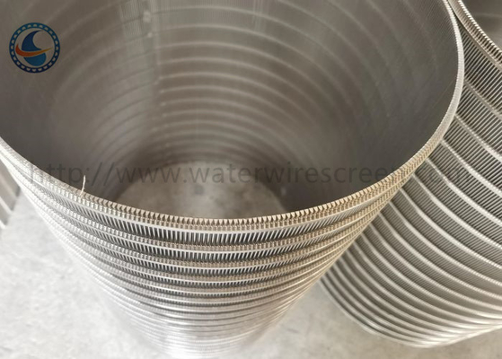 Stainless Steel 304 V Slot Johnson Wedge Wire Screens Centrifuge Filtration