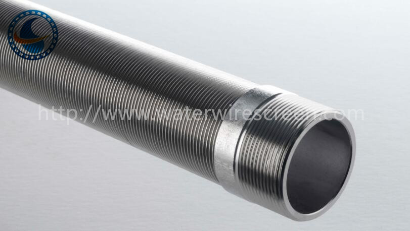 25μm Stainless Steel Wedge Wire Screen Tube for Wastewater