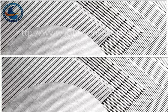 201 Stainless Steel Wedge Wire Screen Panels High Strength Full Welded