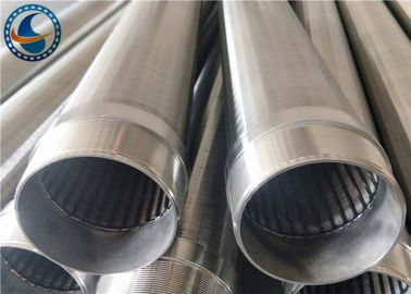 High Strength Continuous Slot Screen For Large / Small Diameter Deep Wells