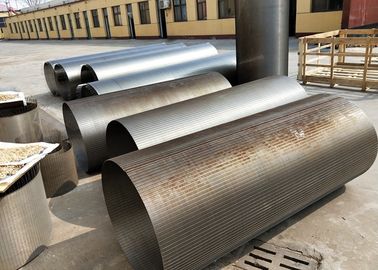 SS 316L Johnson Wedge Wire Sieve Filters For Chemical / Petroleum Industry