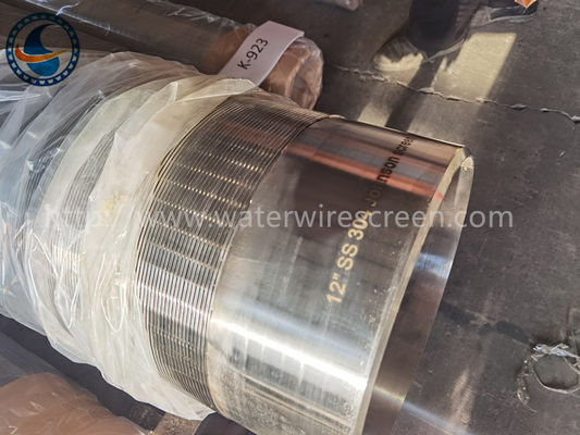 100 Bar Stainless Steel Water Wire Screen Used In Deep Well For Sand Control
