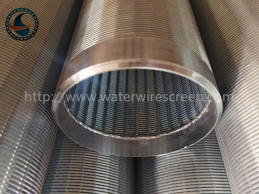 Low Carbon Galvanized 219mm OD Water Well Screen For Sand Control In Shallow Well